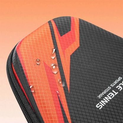 1Pcs EVA Hard Shell Table Tennis Racket Bag Waterproof Dustproof Paddle Storage Case with Hand Strap