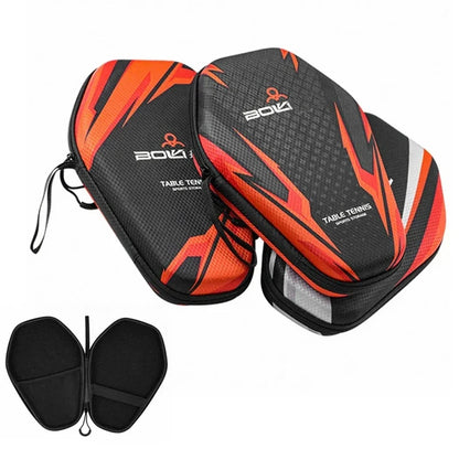1Pcs EVA Hard Shell Table Tennis Racket Bag Waterproof Dustproof Paddle Storage Case with Hand Strap